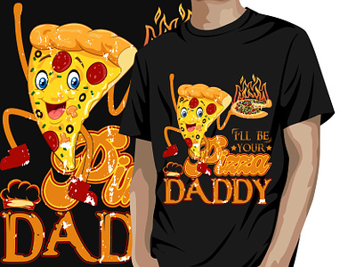 Pizza T-shirt Design | Pizza Shirt Design | Pizza Tee Design illustration print typography